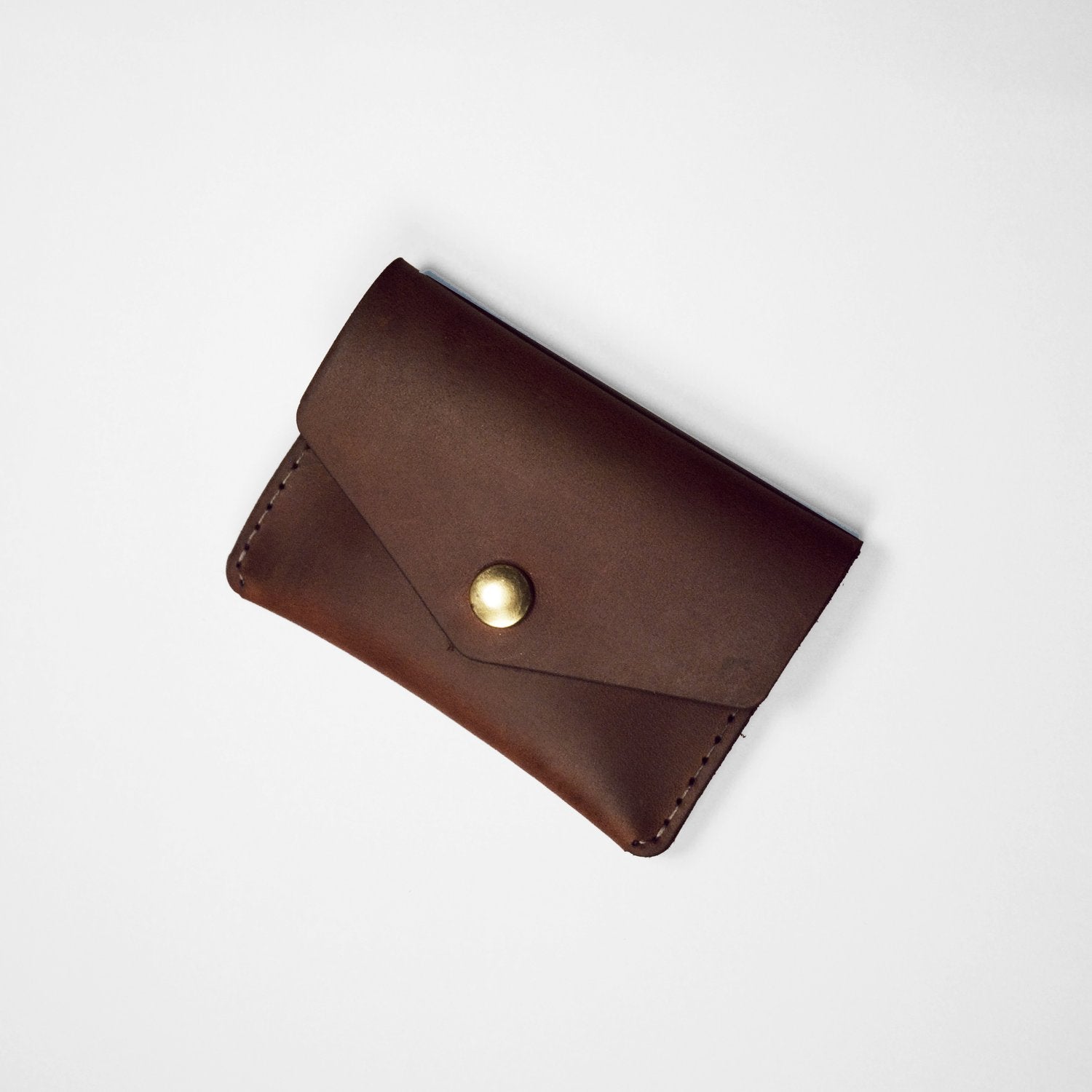 Single Snap Wallet - Boomer Brown