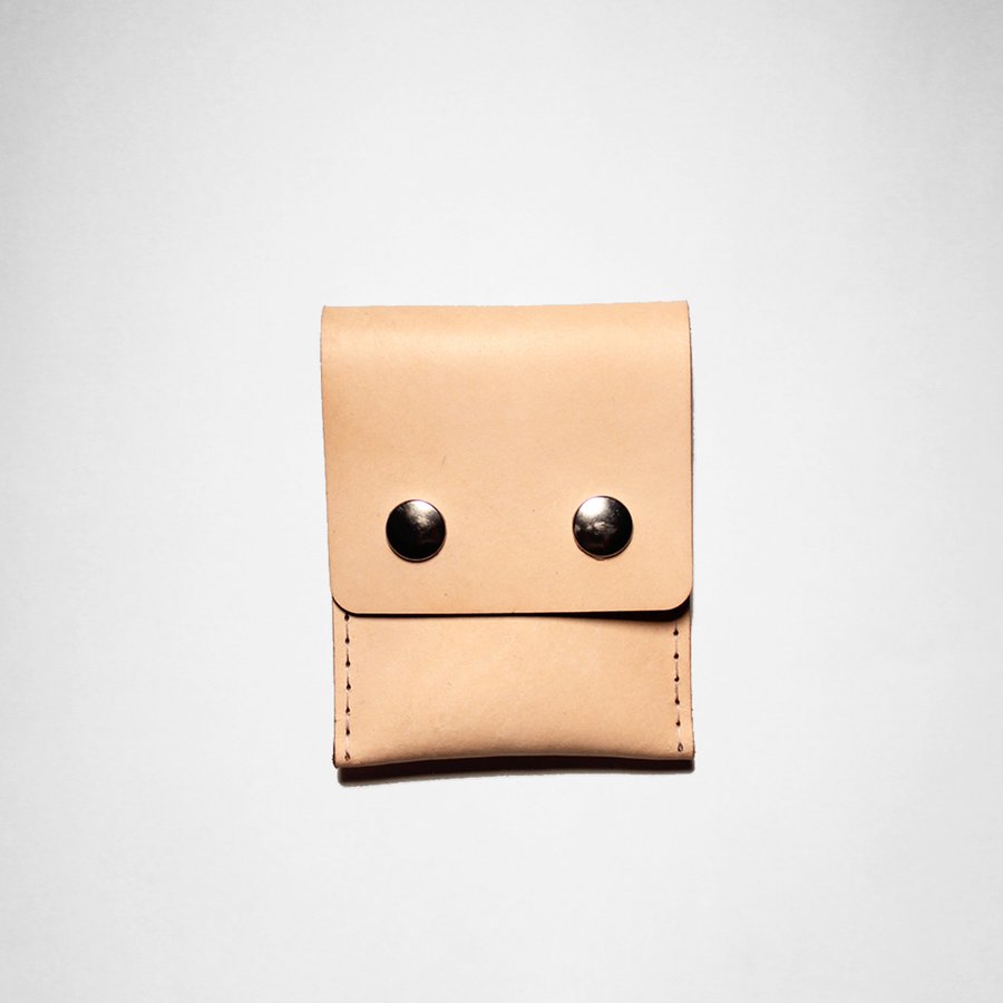 Double Snap Wallet - Vegetable Tan